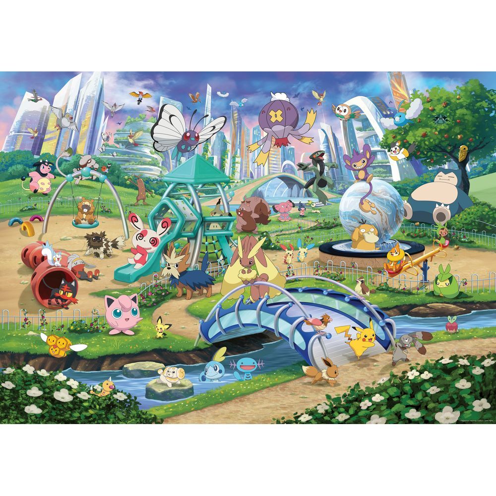 puzzle eevee y el parque pokemon breakout 1 1000pzs