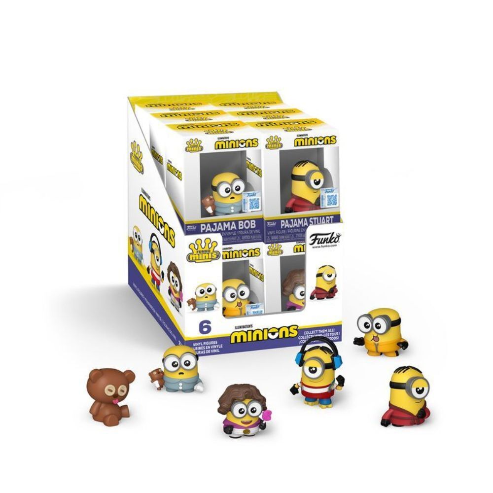 figura mini vinyl minions- minions surtido