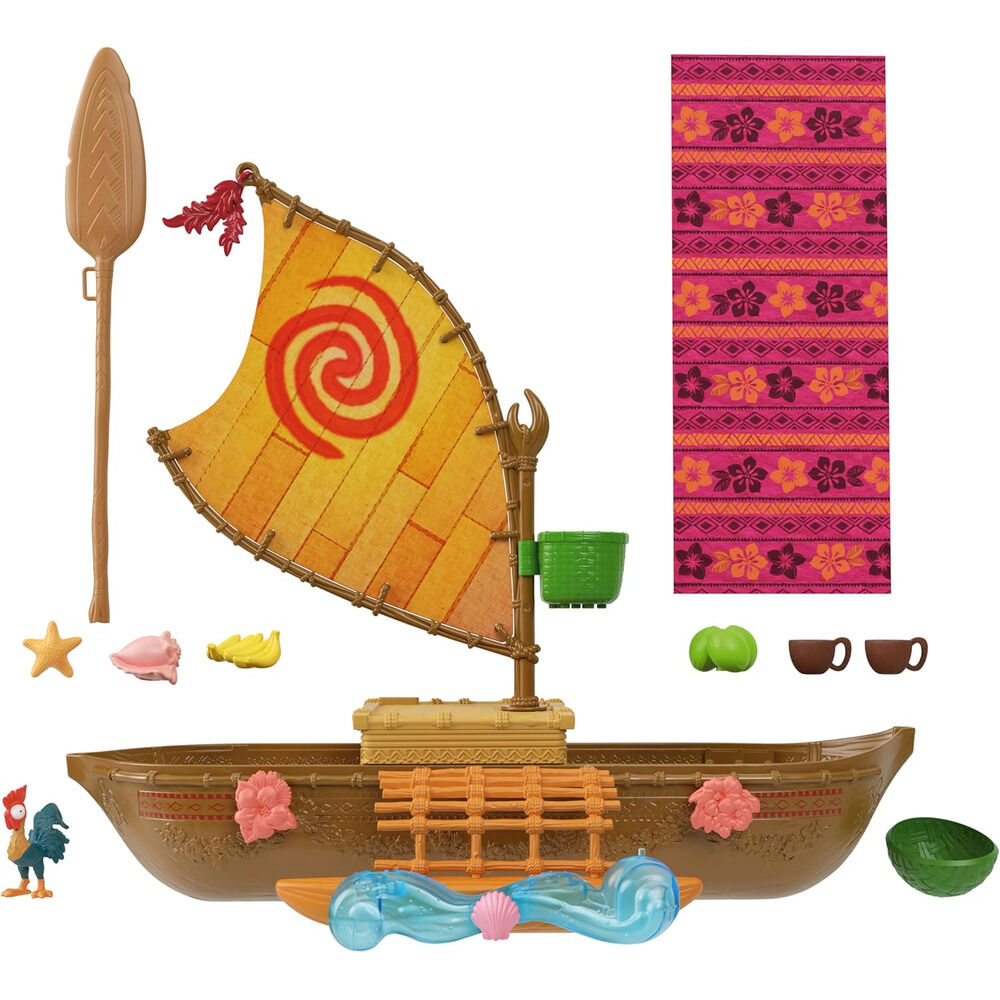 canoa vaiana moana disney