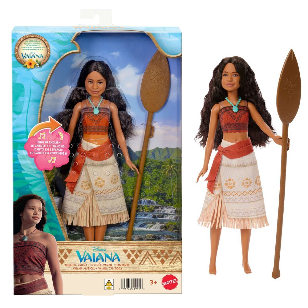 muñeca vaiana moana cantarina disney