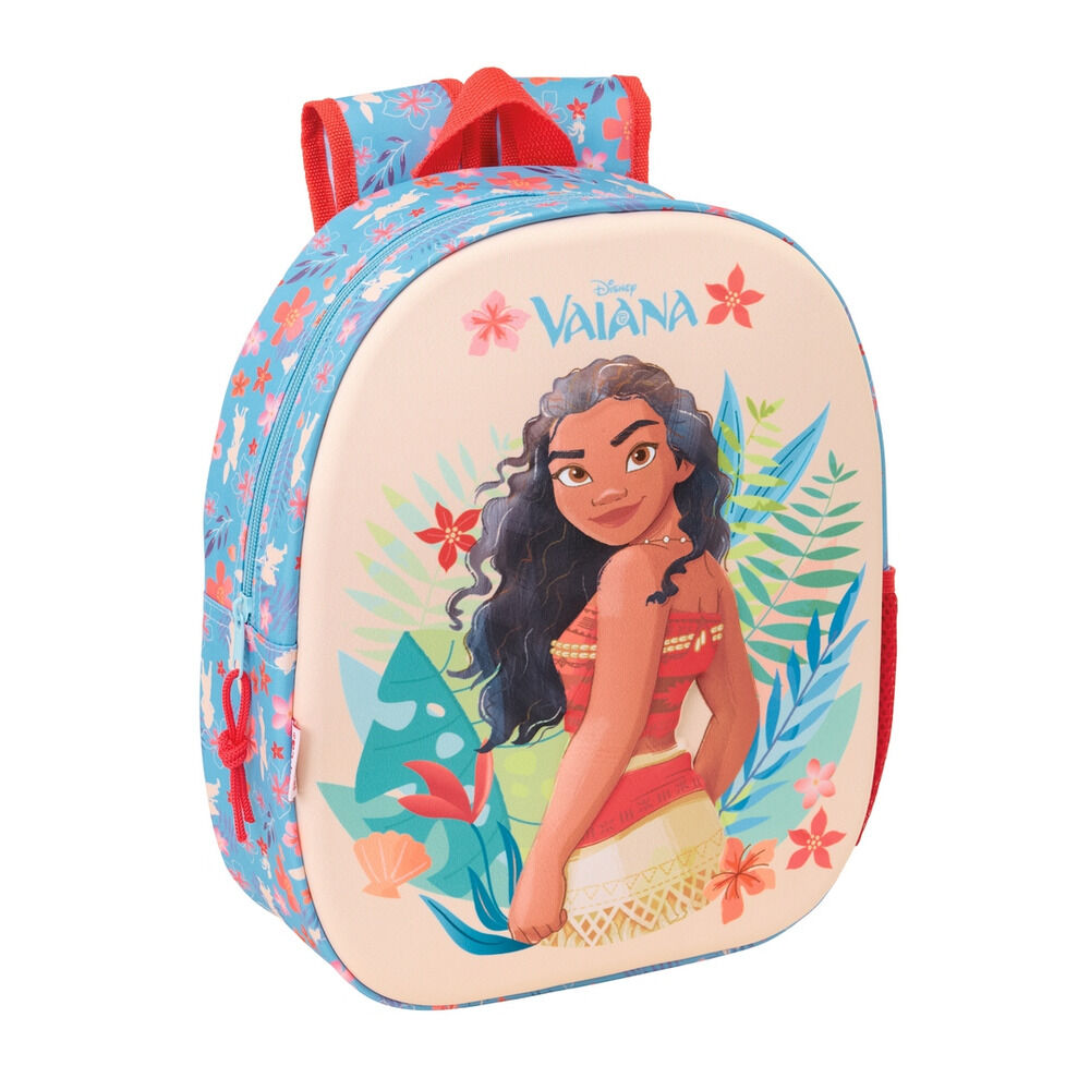 mochila 3d vaiana moana disney 33cm
