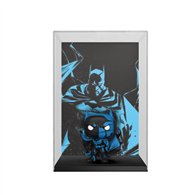 figura pop comic covers batman black & blue