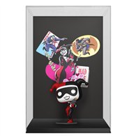 figura pop comic covers dc comics harley quinn - harley quinn