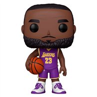 figura pop nba lakers lebron james purple jersey 25cm