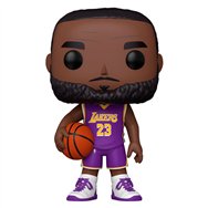 figura pop nba lakers lebron james purple jersey 25cm