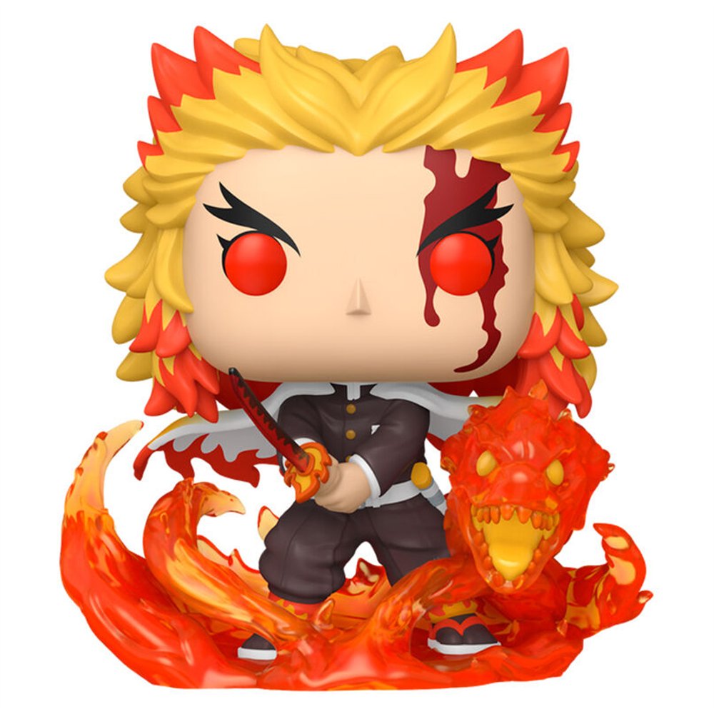figura pop demon slayer kimetsu no yaiba kyojuro rengoku