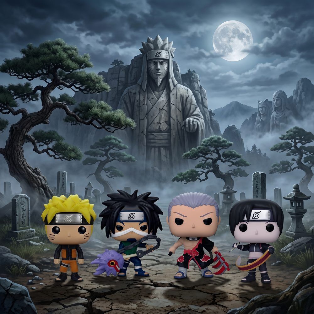 pack oferta funko naruto 4,50€ x pop