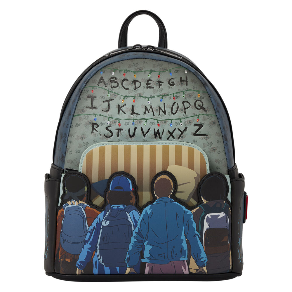 mochila 10th anniversary stranger things loungefly 26cm