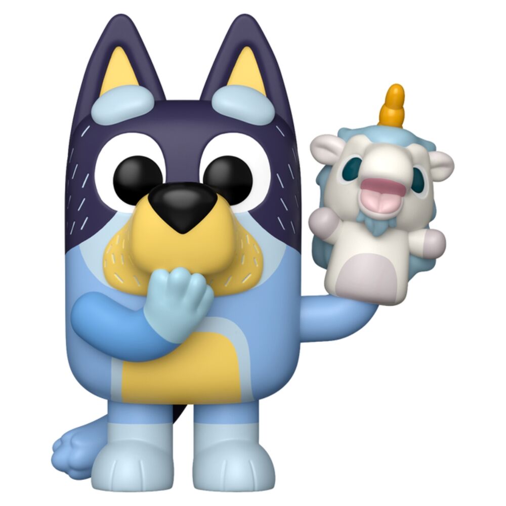 figura pop bluey bandit with unicourse