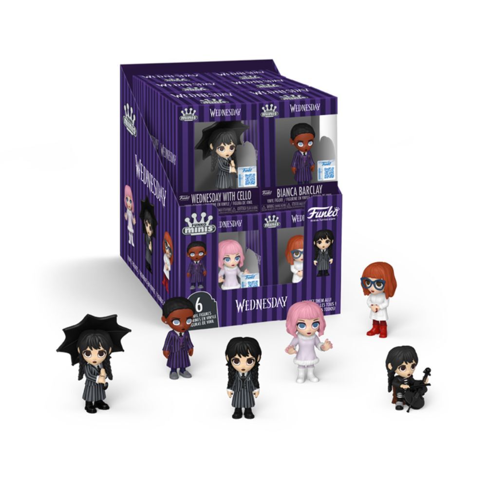 figura mini vinyl wednesday miercoles surtido