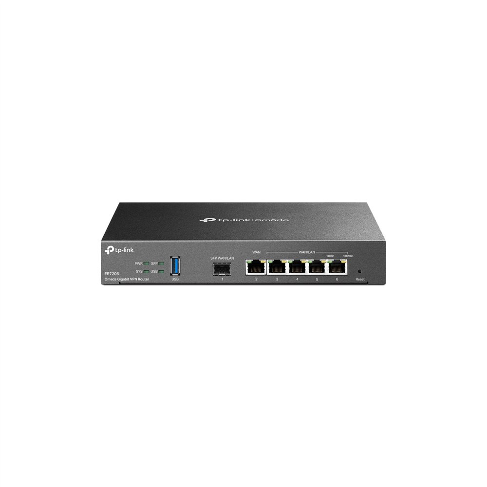 tp-link omada er7206 router gigabit ethernet negro