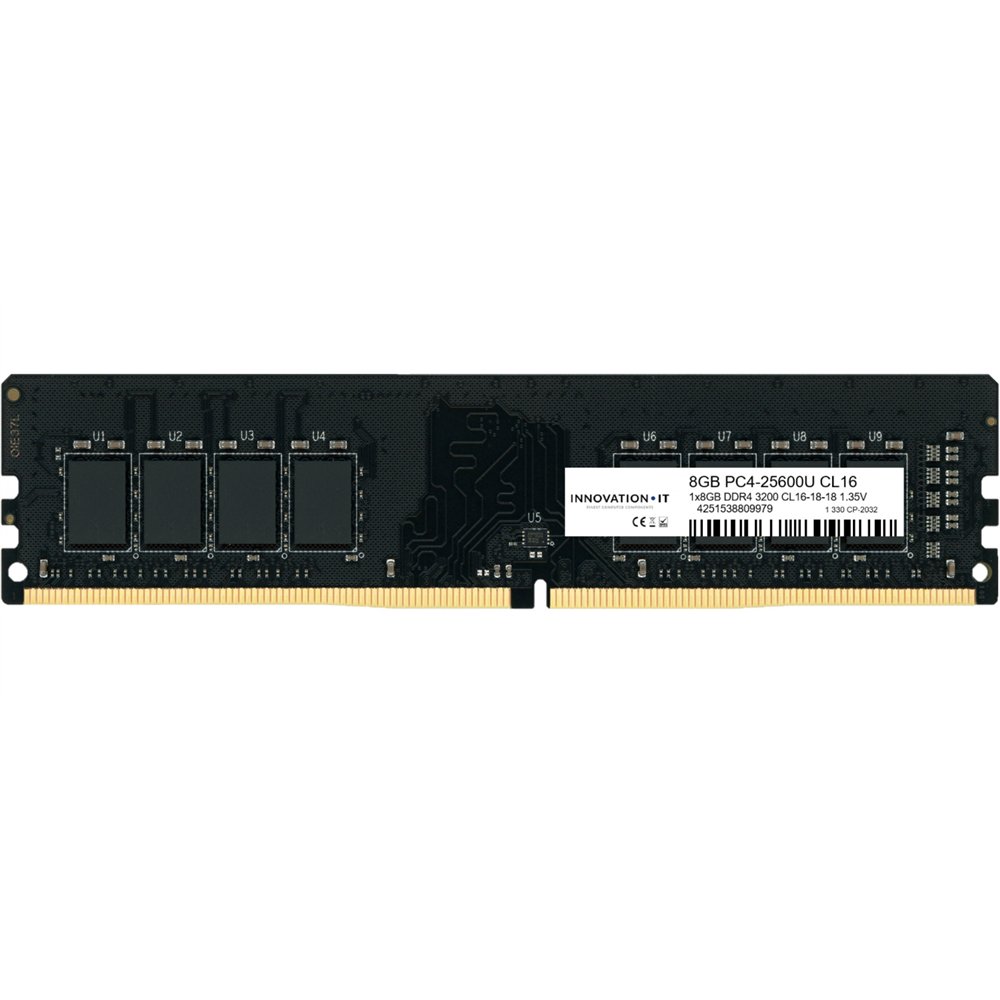 innovation it 3200 8gb cl16-18-18 1.35v ld 8-chip módulo de memoria 1 x 8 gb ddr4 288-pin dimm