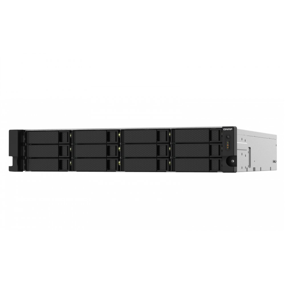 qnap ts-1232pxu-rp nas bastidor (2u) ethernet negro al324