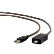 gembird usb a/usb a m/f 5m cable usb usb 2.0 negro