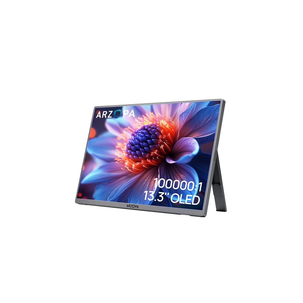 arzopa a3c pro con funda 13.3" 60hz oled monitor portátil