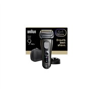 braun series 9 pro+ 9615s máquina de afeitar de láminas recortadora negro, gris