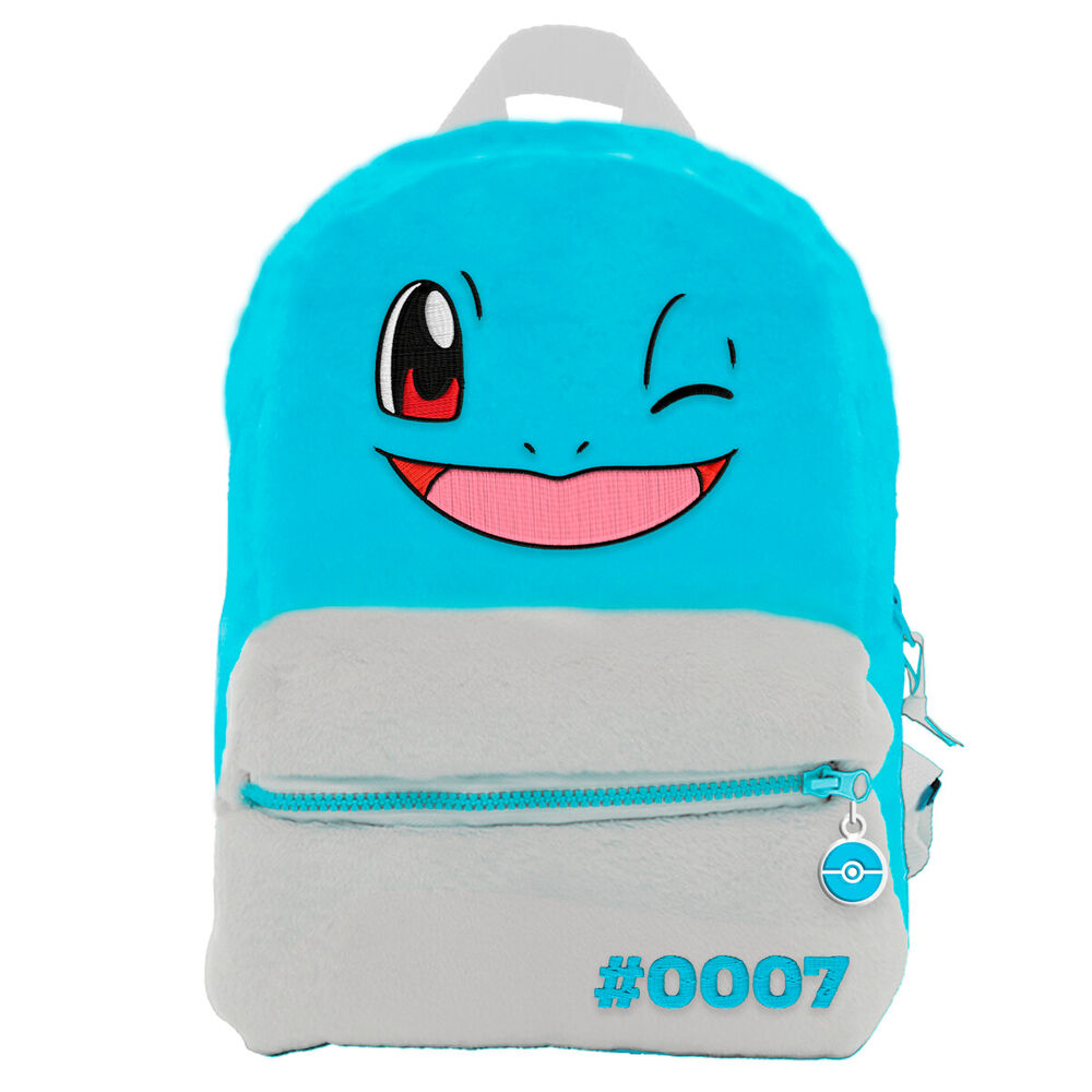 mochila squirtle pokemon 30cm