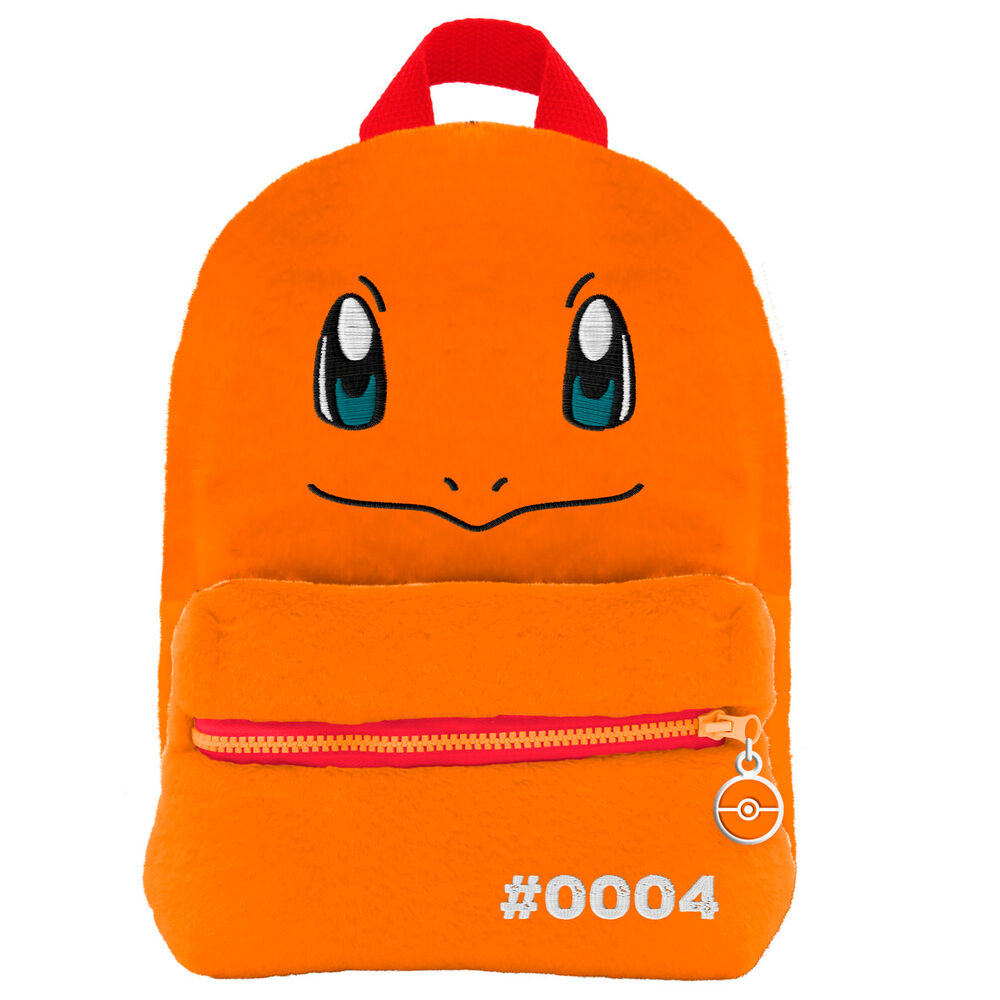 mochila charmander pokemon 30cm