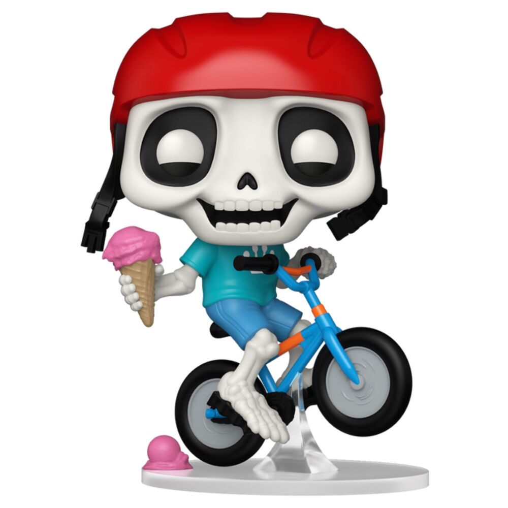 figura pop skully bike rider skully