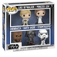 blister 5 figuras pop star wars