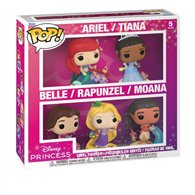 blister 5 figuras pop disney princesas