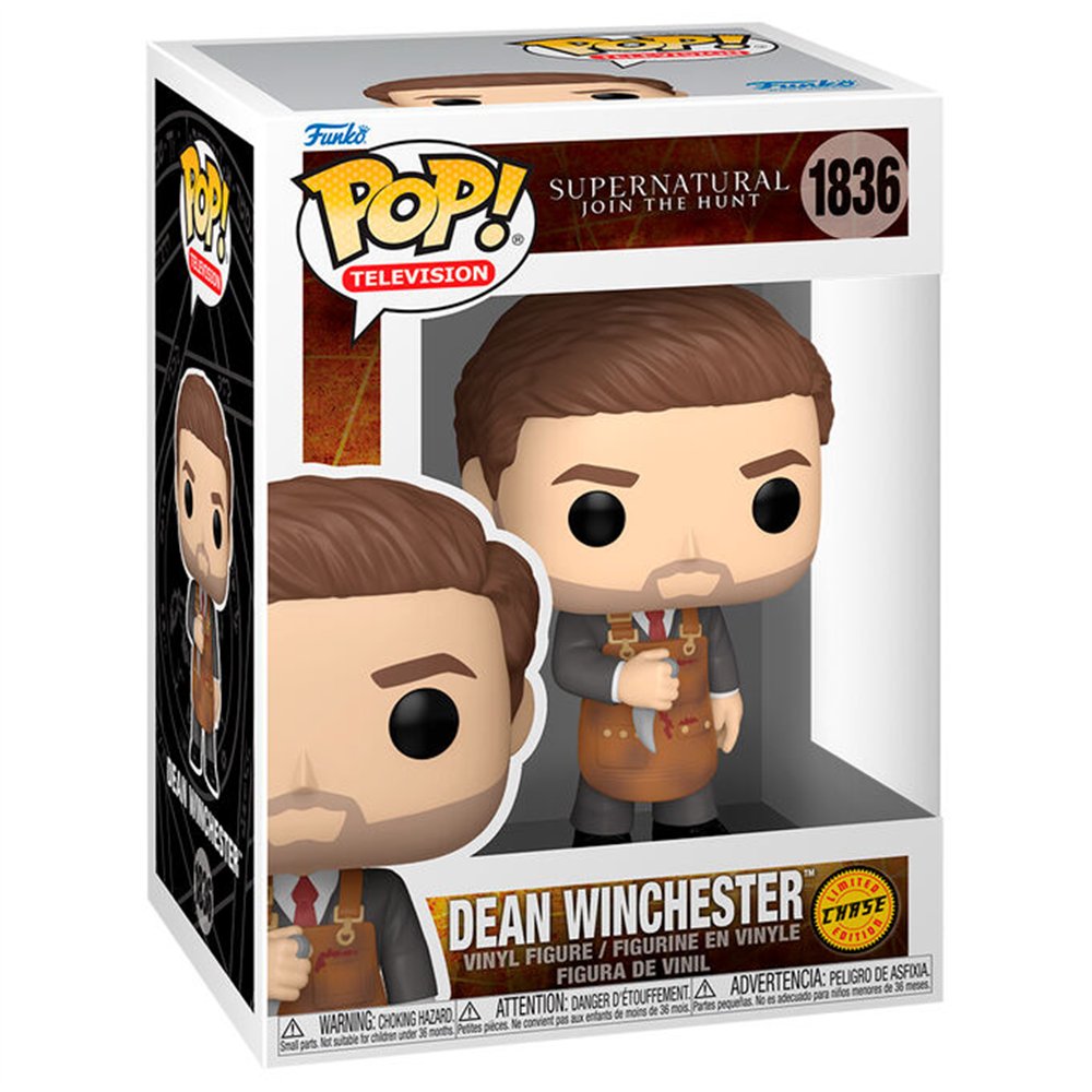 figura pop supernatural join the hunt dean winchester chase