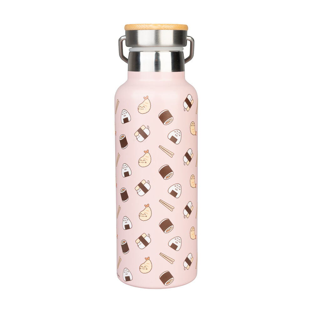 botella metalica sushi roll pusheen