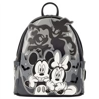 mochila mickey & minnie ghosh mickey disney loungefly 26cm