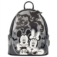 mochila mickey & minnie ghosh mickey disney loungefly 26cm