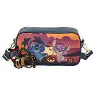 bolso bandolera angel & stitch halloween stitch disney loungefly