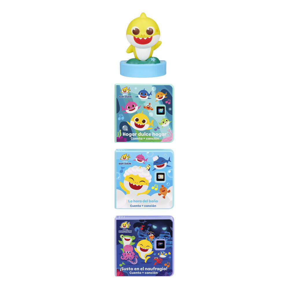 cuento baby shark family story dream machine español