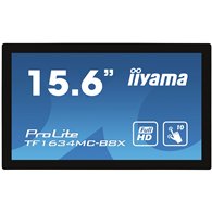 iiyama prolite tf1634mc-b8x monitor pantalla táctil 39,6 cm (15.6") 1920 x 1080 pixeles multi-touch multi-usuario negro
