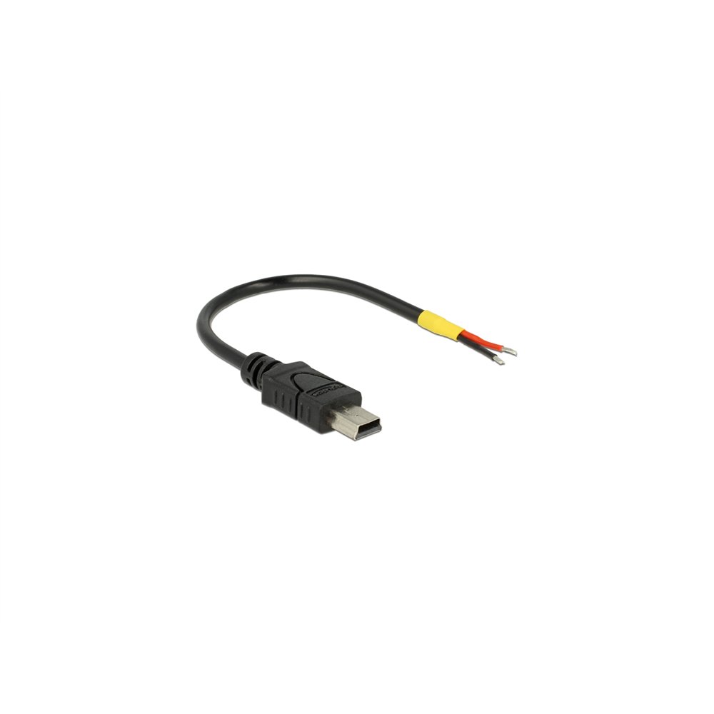 delock 85251 cable usb 0,1 m usb 2.0 mini-usb b negro