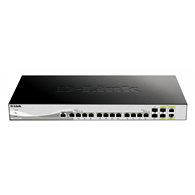 d-link dxs-1210-16tc/e switch gestionado l2 10g ethernet (100/1000/10000) gris