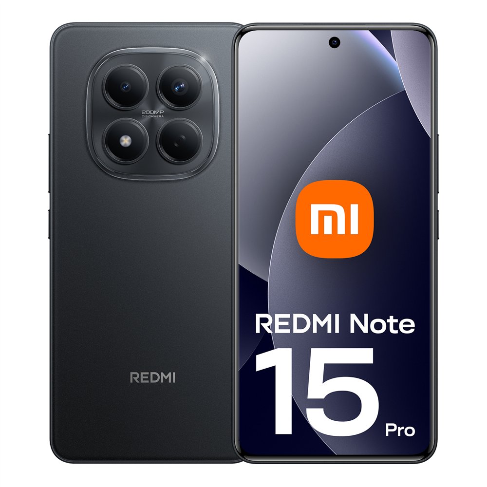 xiaomi redmi note 15 pro 12/512gb negro smartphone