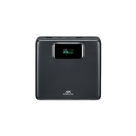 rivacase turbo polímero de litio 25800 mah negro