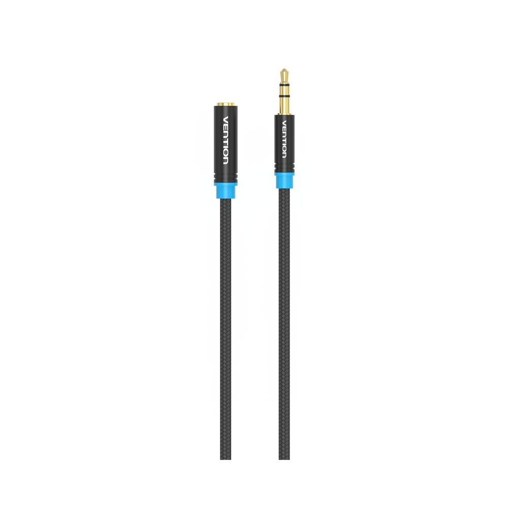vention vab-b06-b500-m cable de audio 5 m 3,5mm negro