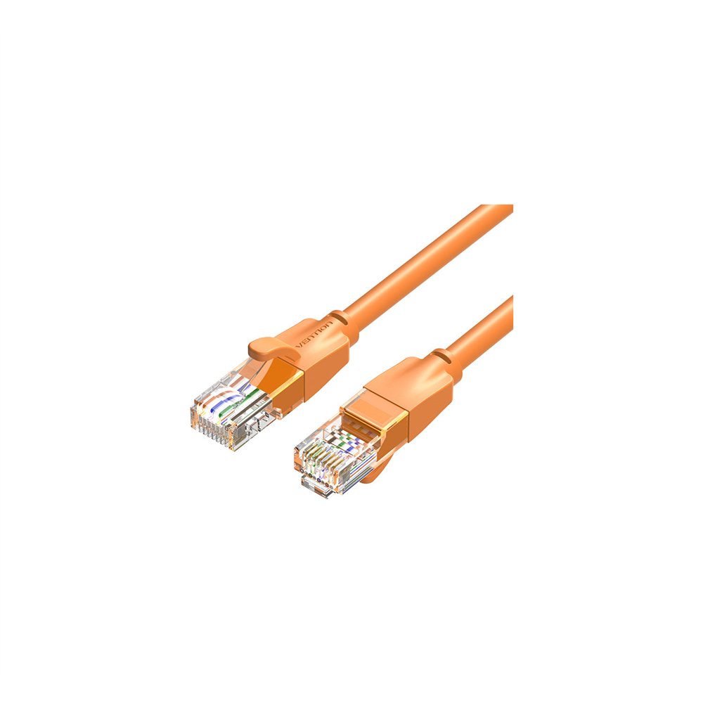 vention ibeof cable de red naranja 1 m cat6 u/utp (utp)