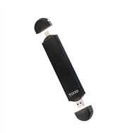 tooq caja externa usb-c/m + usb-a/m para ssd m.2 ngff/nvme, negra