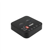 tooq docking station usb-c 3.2 gen 2 dual bay para ssd m.2 ngff/nvme clonador, negro