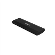 tooq caja externa para ssd m.2 nvme pice, negra