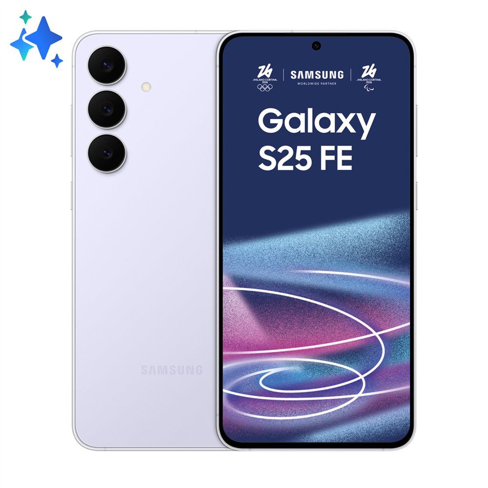 samsung galaxy s25 fe 5g 17 cm (6.7") sim doble usb tipo c 8 gb 256 gb 4900 mah azul