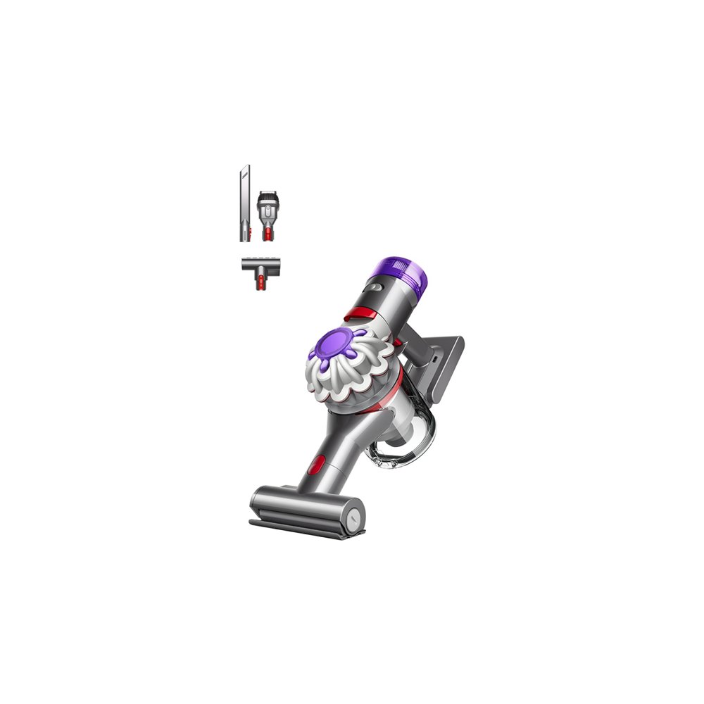 dyson 586120-01 aspiradora de mano gris, rojo, violeta sin bolsa