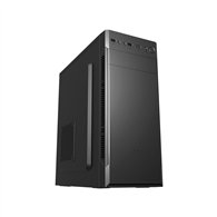 fsp cmt160 carcasa midi tower mitx, matx, atx negro