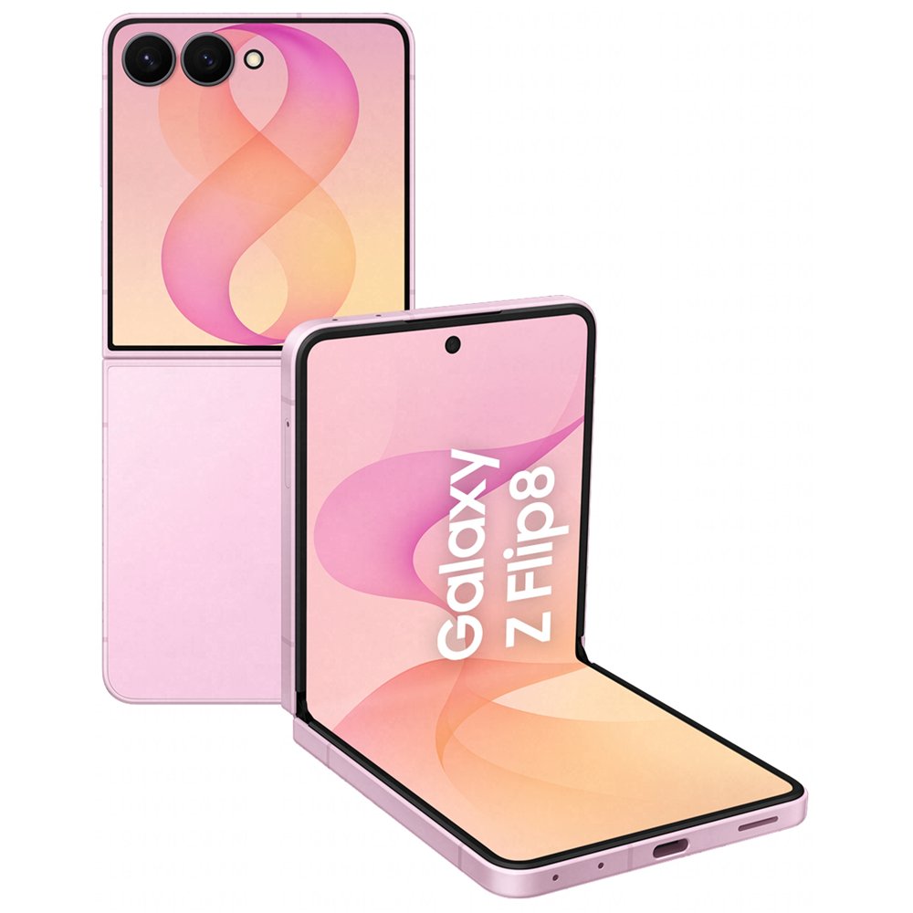 samsung galaxy z flip8 17,5 cm (6.9") sim doble 5g usb tipo c 12 gb 256 gb 4300 mah rosa