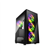 fsp cmt192 carcasa midi tower mitx, matx, atx negrofixed rgb
