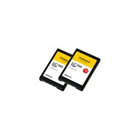 intenso ssd de 2,5" sata iii top doble pack, ssd interna, 2x 128 gb, negro