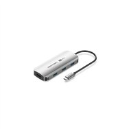 vention tgesb base para portátil y replicador de puertos alámbrico usb 3.2 gen 1 (3.1 gen 1) type-c gris