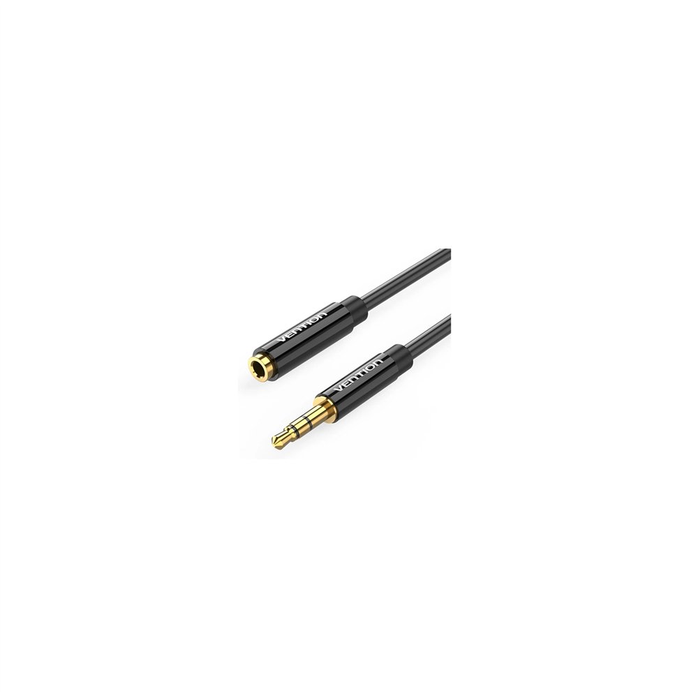 vention bbzbd cable de audio 0,5 m 3,5mm negro