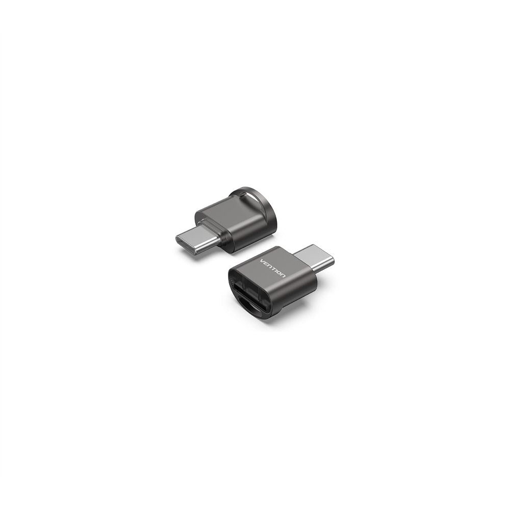 vention clmh0 lector de tarjeta usb 2.0 type-c gris